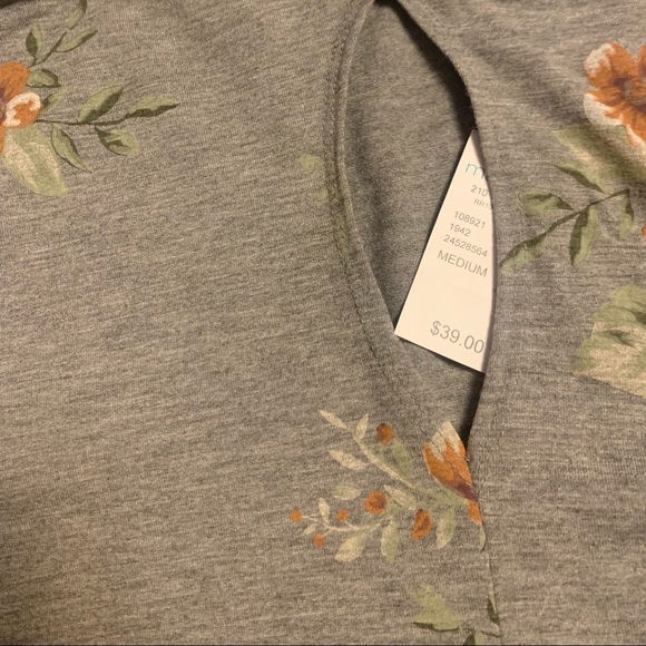 Maurices Floral Gray Dress - Picture 2 of 3